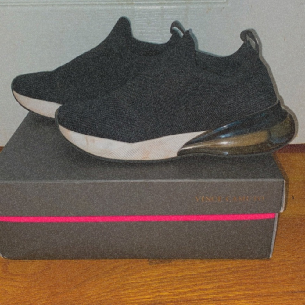 Black sneakers